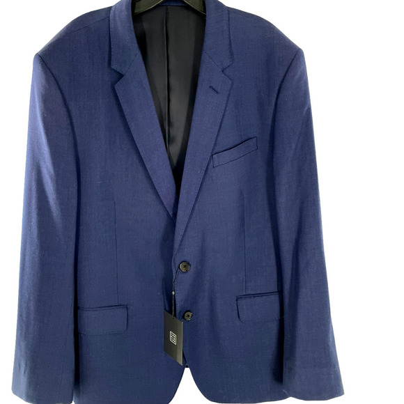 NWT  JCREW TALLEGNO 1900 NAVY WOOL SUIT BLAZER - Picture 2 of 12